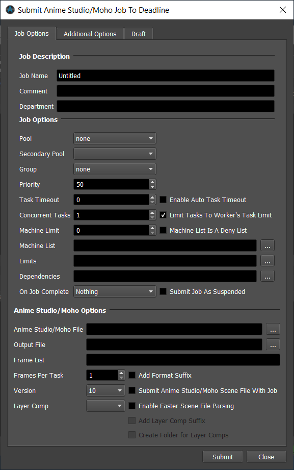 Moho (Anime Studio) — Deadline .6 documentation